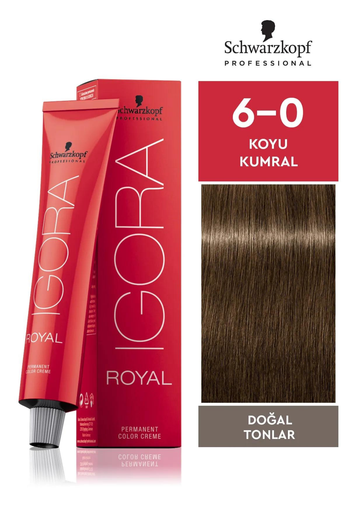 İgora Royal Saç Boyası 6.0 Koyu Kumral 60 Mlİgora