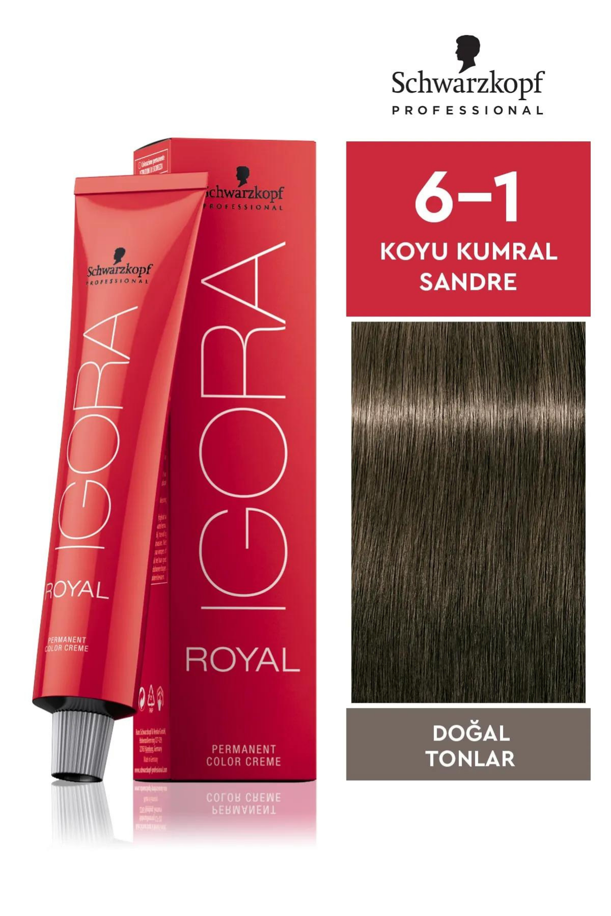 İgora Royal Saç Boyası 6.1 Koyu Kumral - Sandre 60 Mlİgora