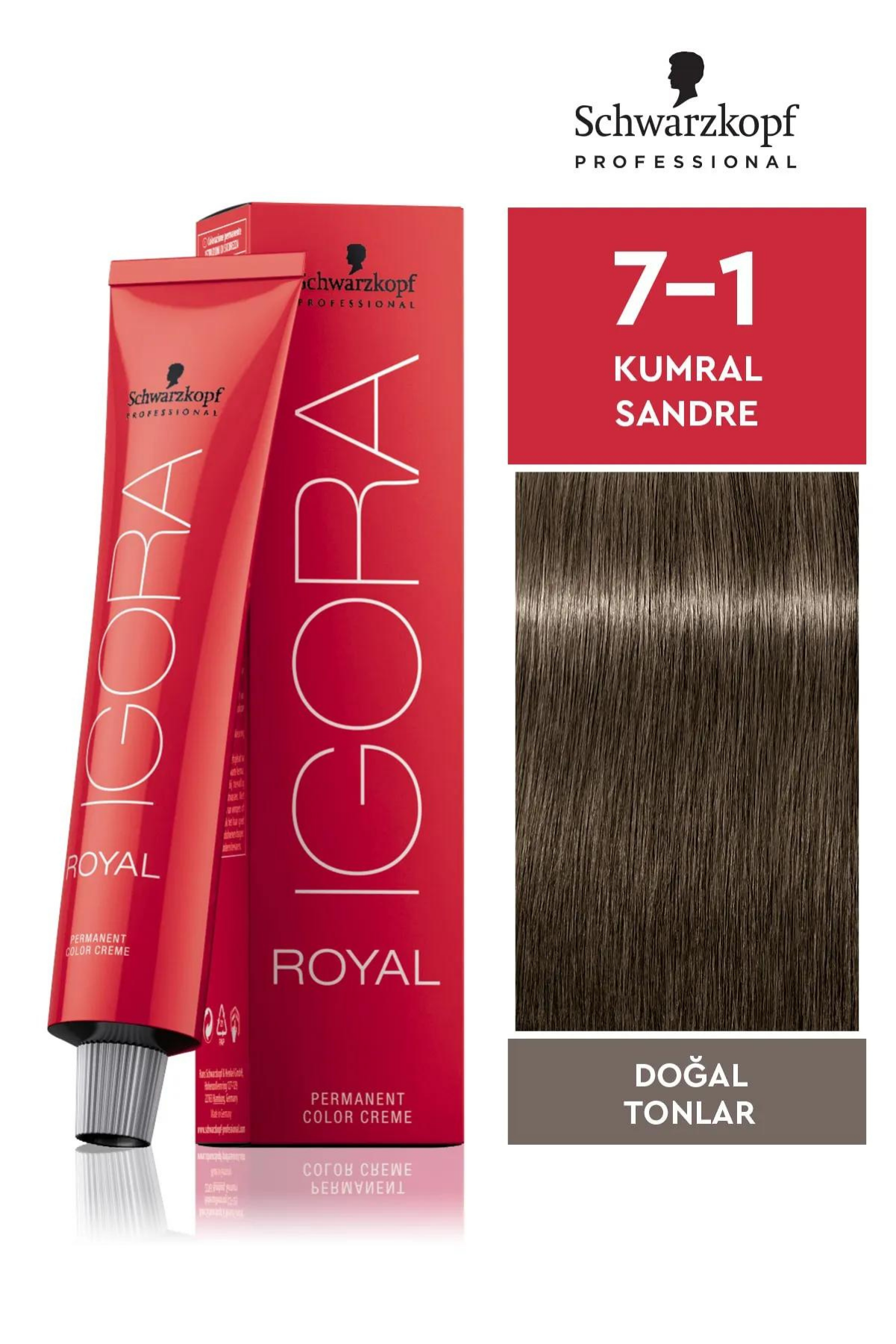 İgora Royal Saç Boyası 7.1 Kumral - Sandre 60 Mlİgora