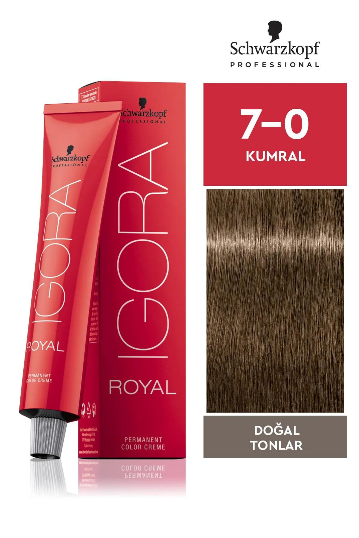 İgora Royal Saç Boyası 7.0 Kumral 60 Mlİgora