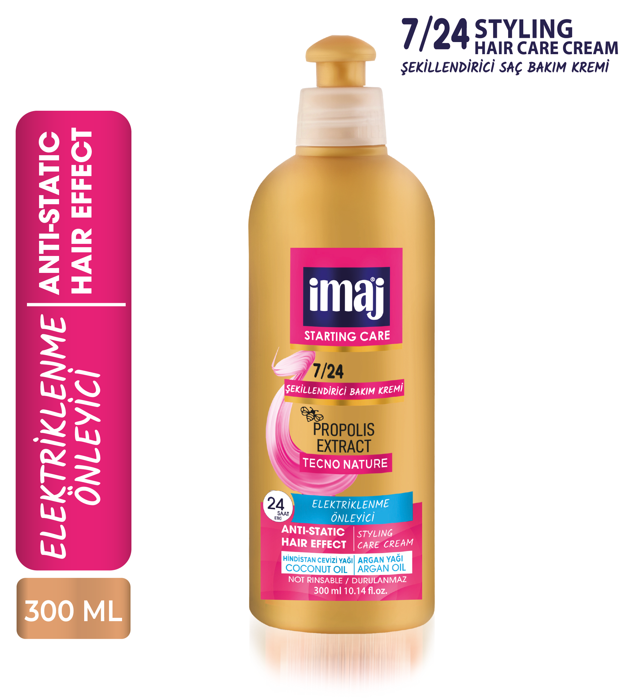 İmaj 7/24 Saç Kremi Elektriklenme Önleyici 300 Mlİmaj