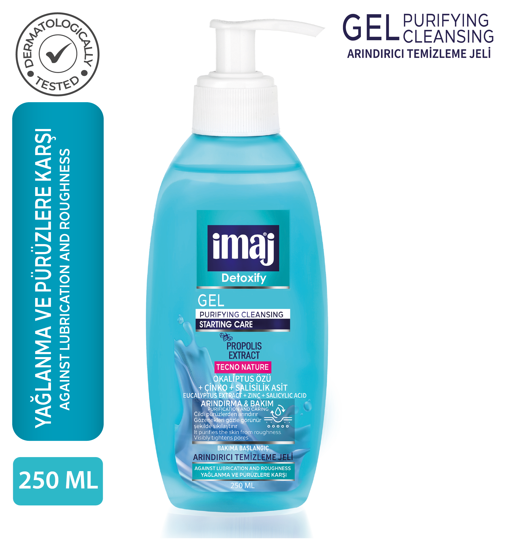 İmaj Yüz Temizleme Jeli 250 Mlİmaj