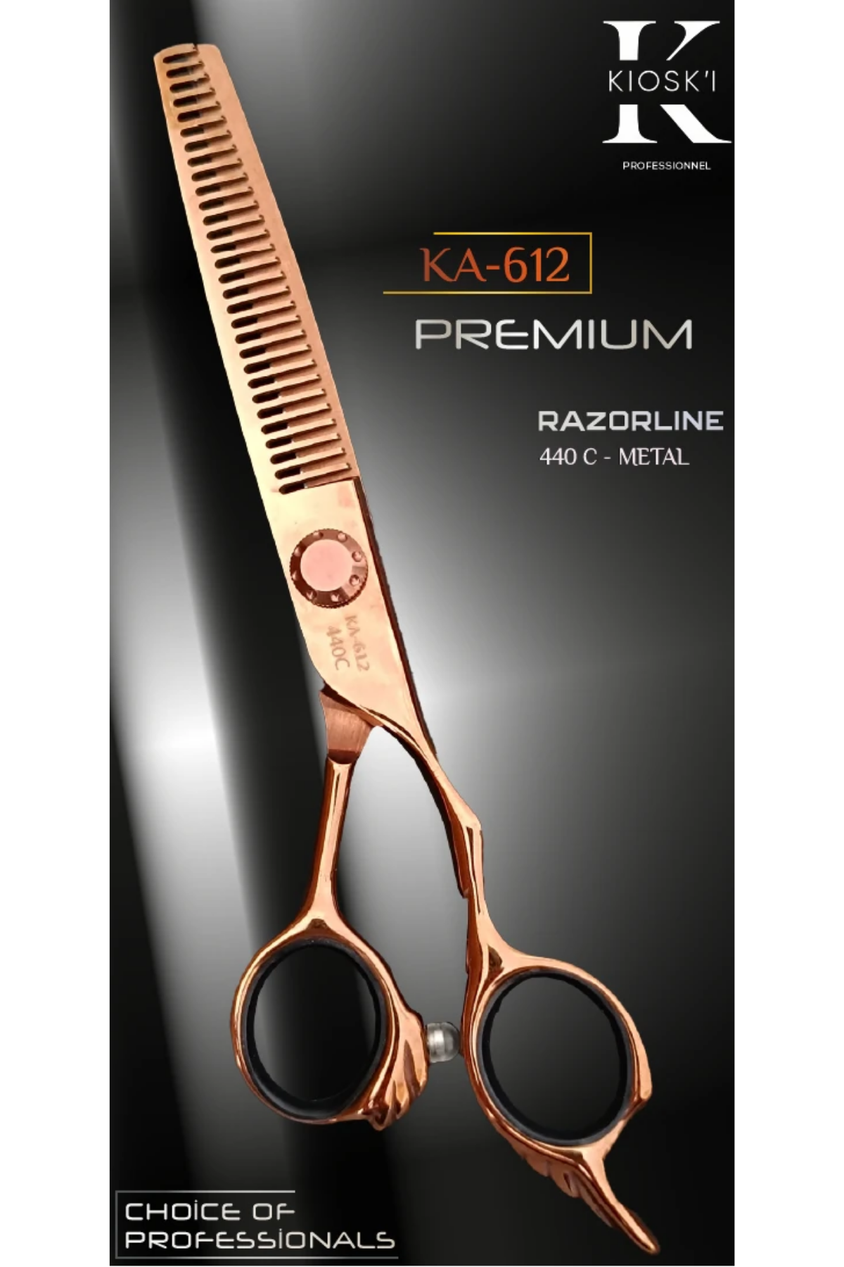 Kioski Premium Saç Kesim Makası KA 612Kioski