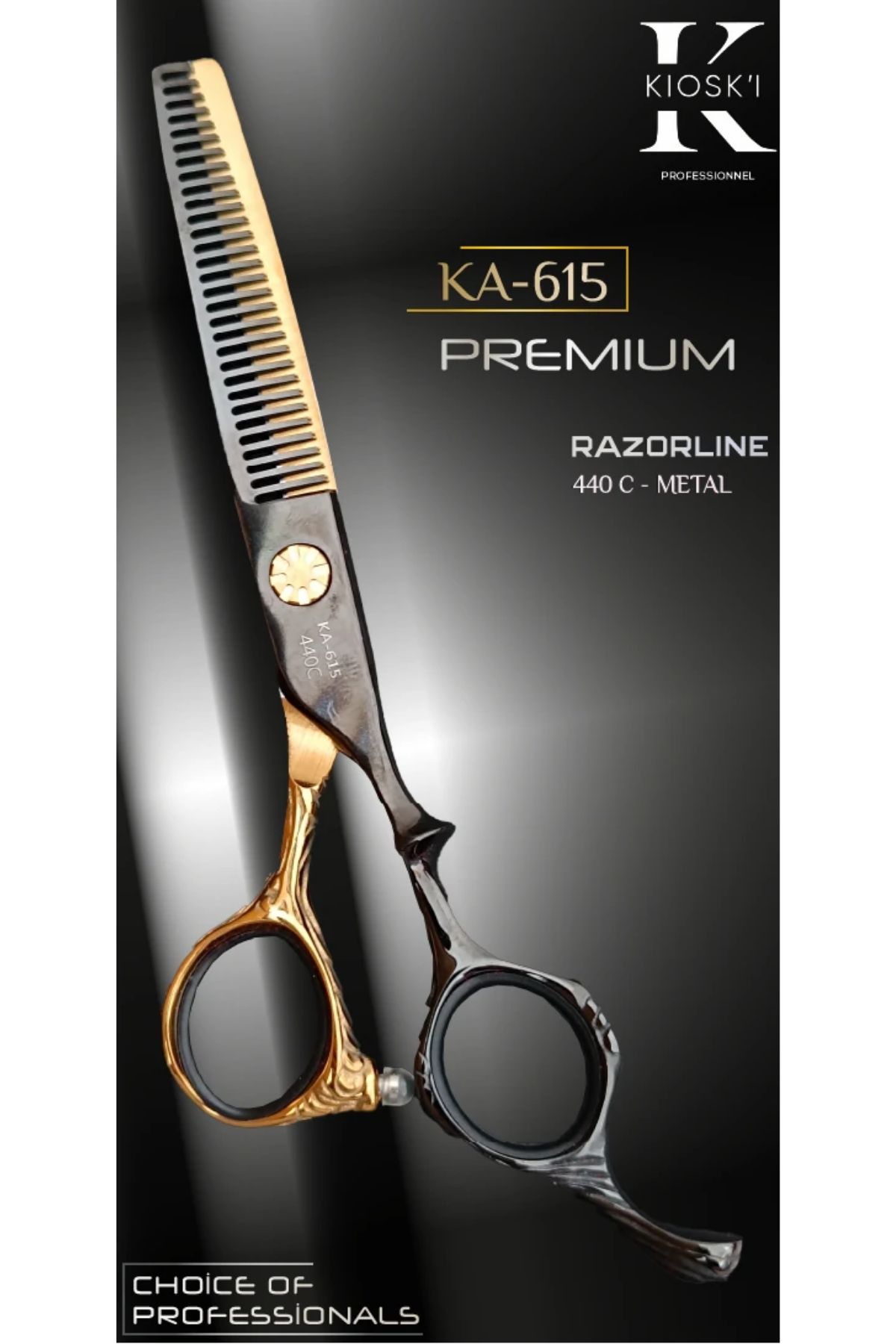 Kioski Premium Saç Kesim Makası KA 615Kioski