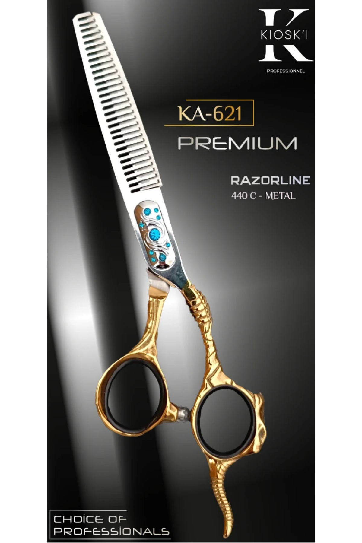 Kioski Premium Saç Kesim Makası KA 621Kioski
