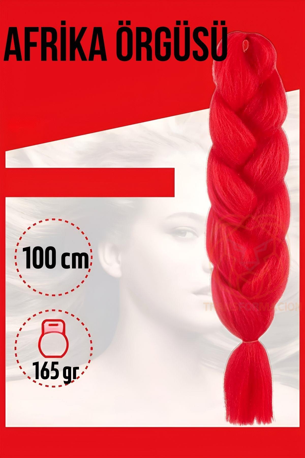 KK Afrika Örgüsü Saç 165 Gr Kırmızı 1095Nano Absolute
