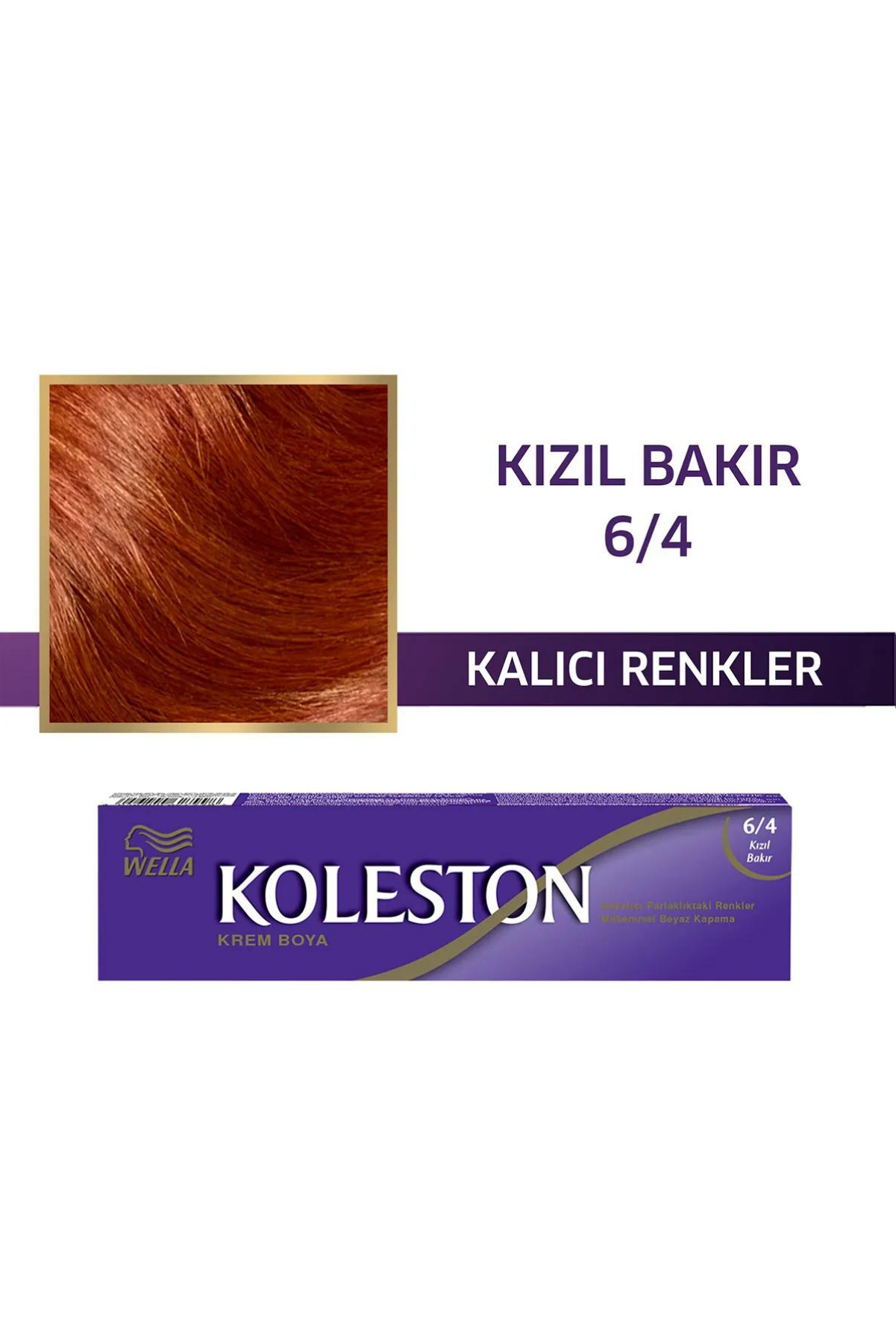 Koleston Tüp Boya 6.4 Kızıl BakırWella