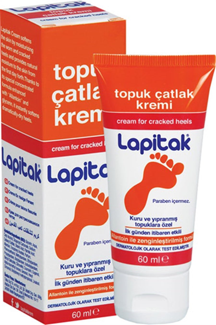 Lapitak Topuk Çatlak Kremi 60 MlLapitak
