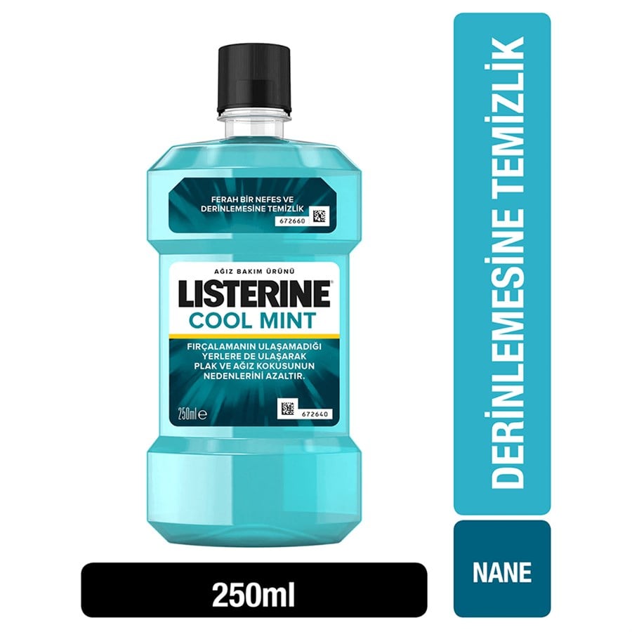 Listerine Mouthwase - Cool Mint Ağız Çalkalama Suyu 250 MlListerine