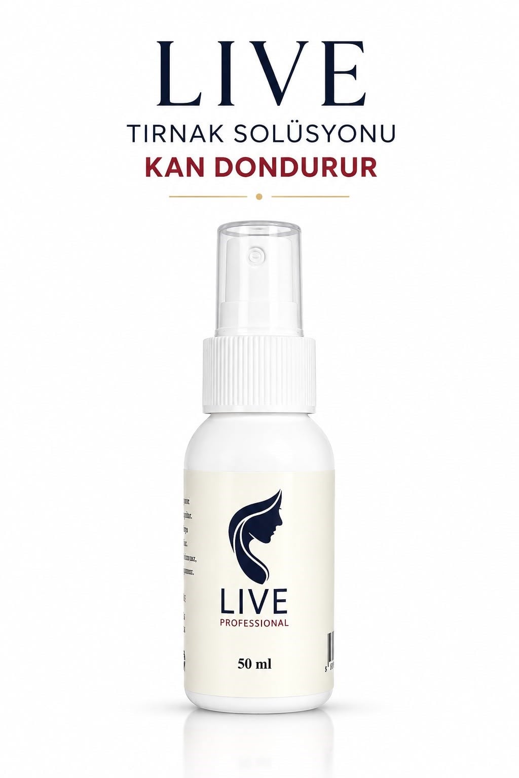 Live Tırnak Solüsyonu Kan Dondurucu Sprey 50 MlLive