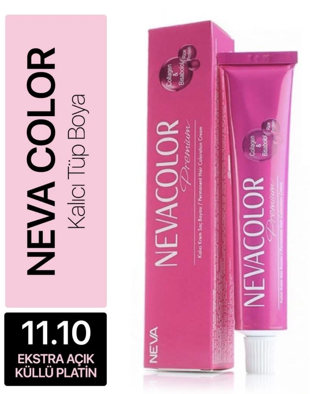Nevacolor Saç Boyası 11.10 Ekstra Açık Küllü PlatinNeva