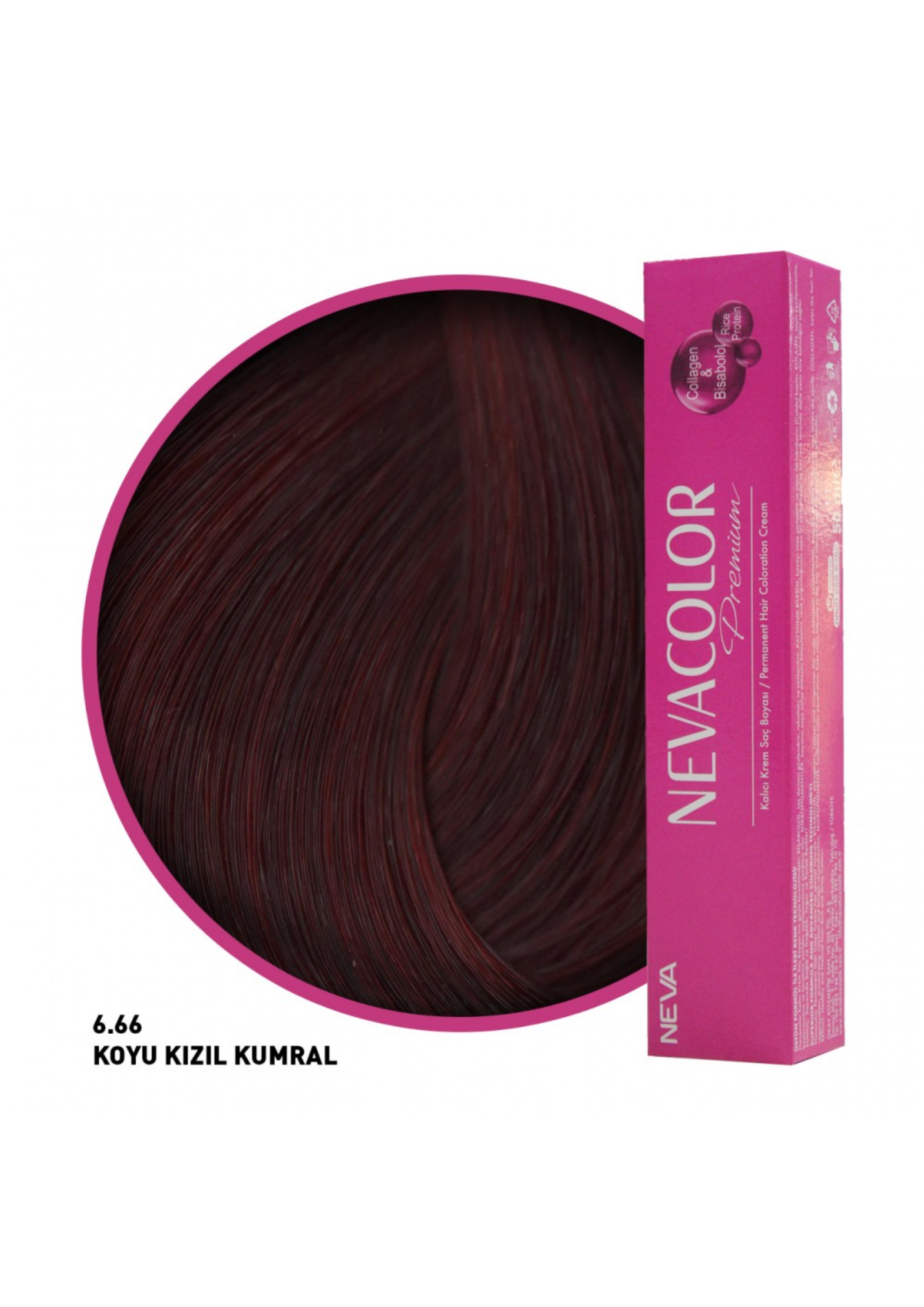 Nevacolor Saç Boyası 6.66Neva