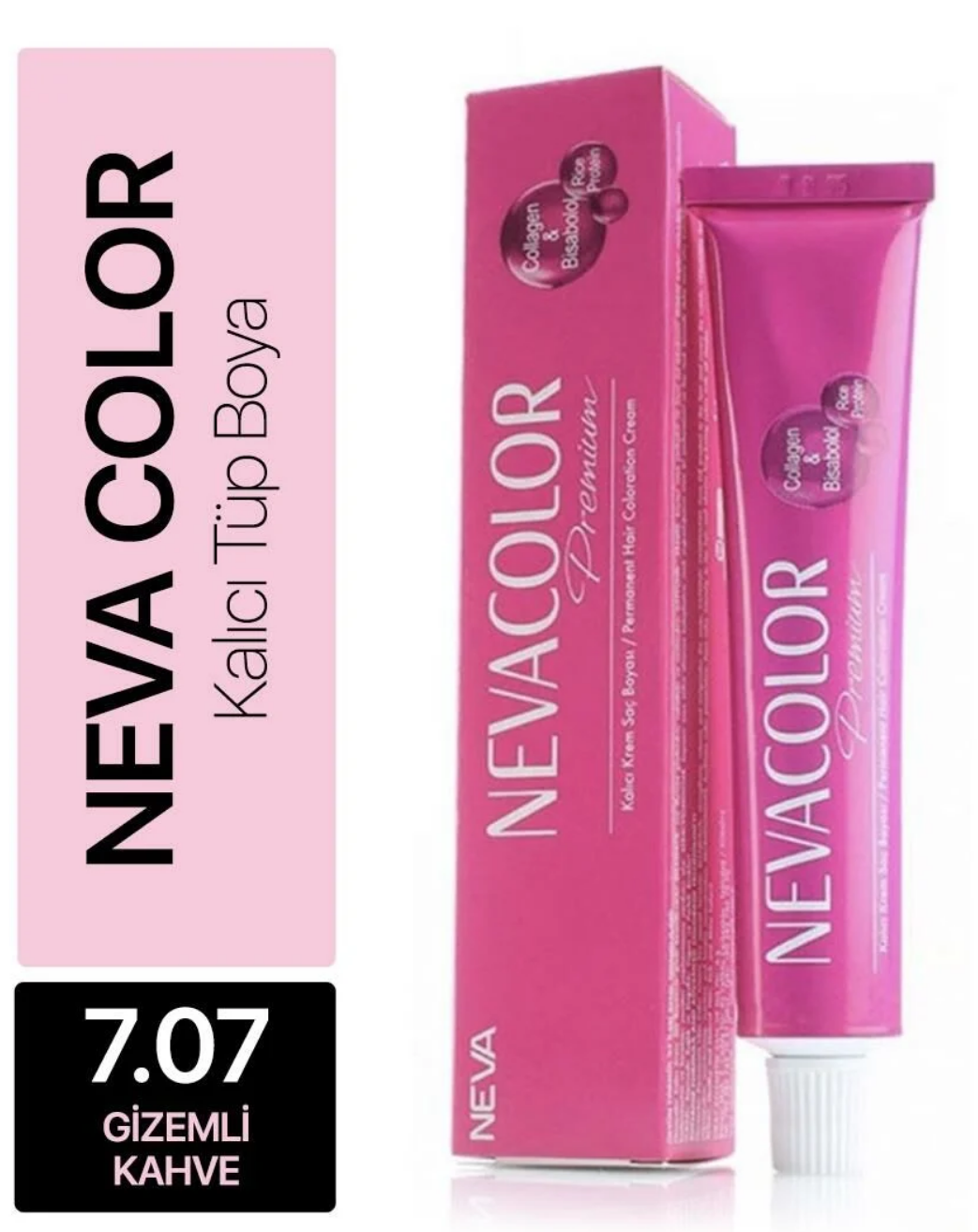 Nevacolor Saç Boyası 7.07 Gizemli KahveNeva