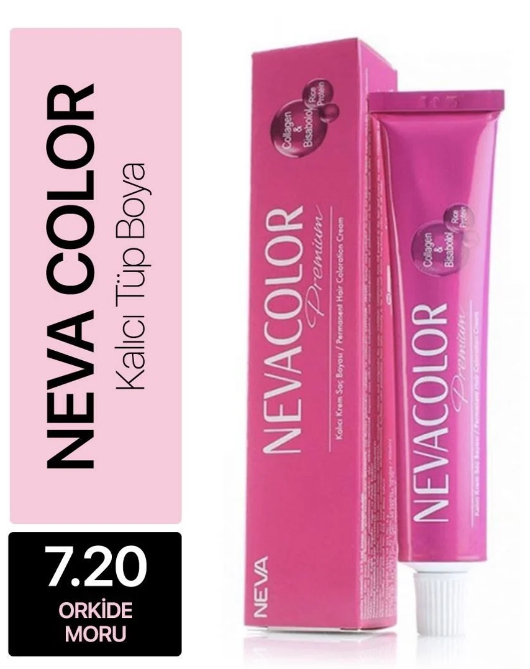 Nevacolor Saç Boyası 7.20 Orkide MoruNeva