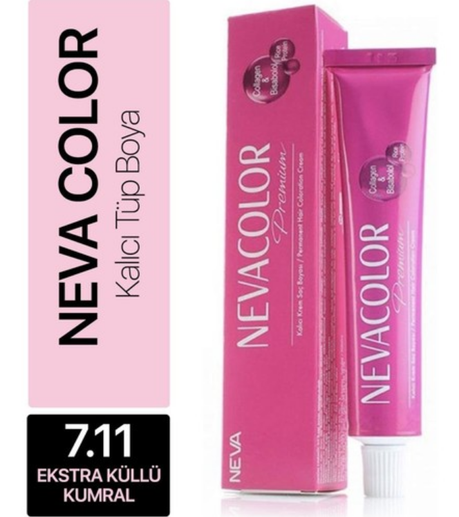 Nevacolor Saç Boyası 7.11Neva