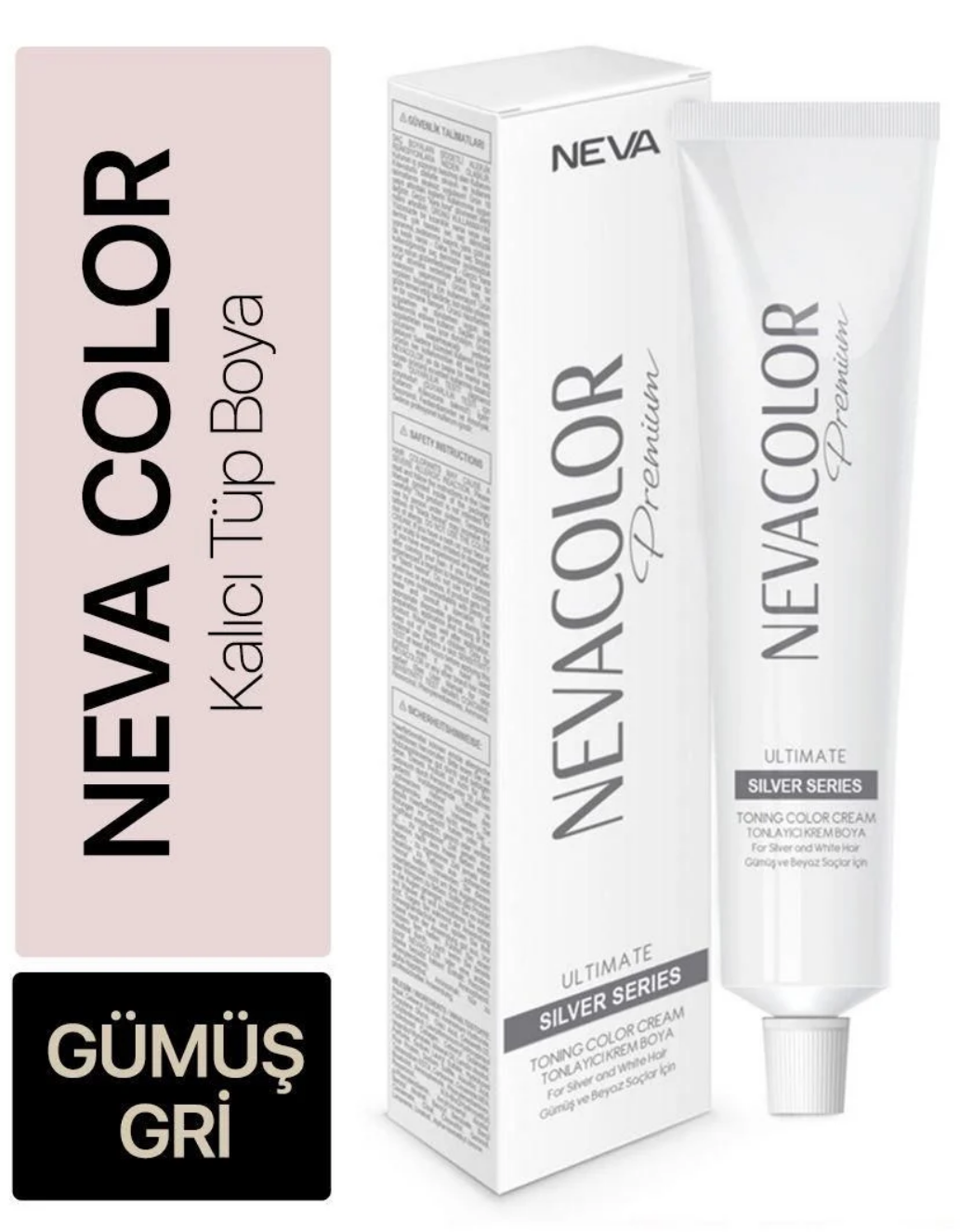 Nevacolor Saç Boyası Gümüş GriNeva