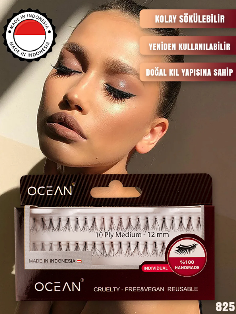Ocean Lüx Kirpik 825 IndonesiaOcean