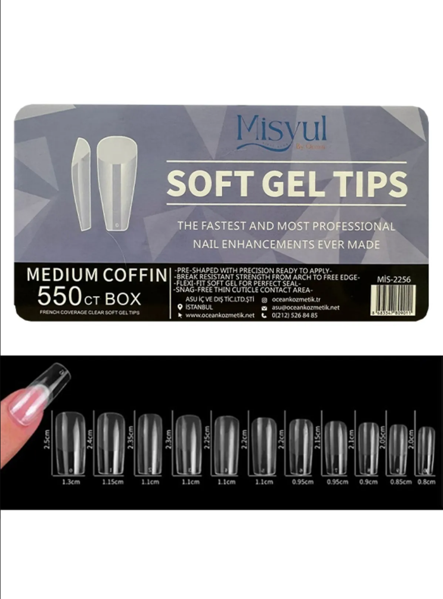 Ocean Soft Jel Tips Tırnak 2256Ocean
