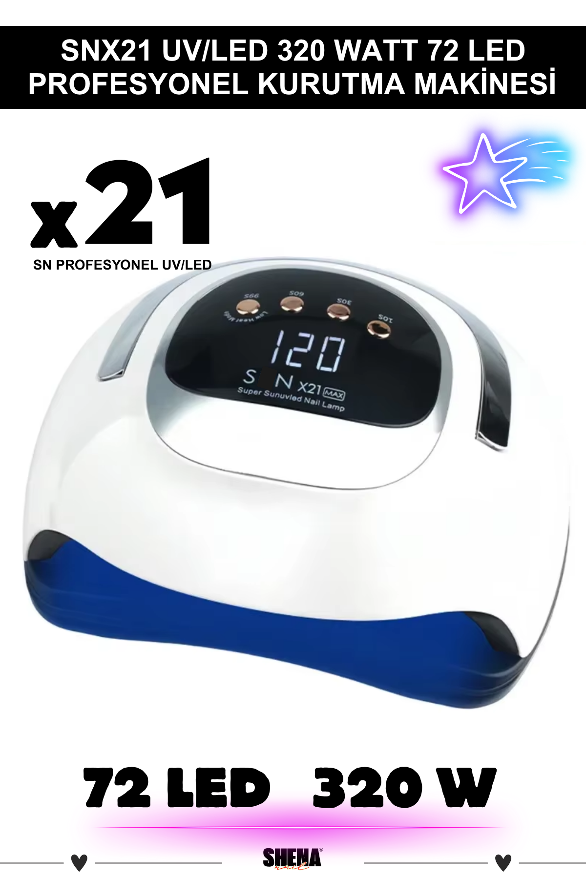 Ocean Sun X21 UV Led Kalıcı Oje Kurutucu MakineOcean