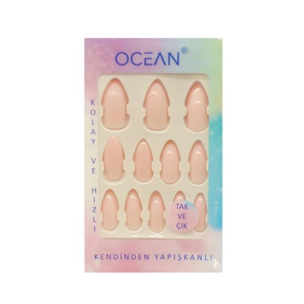 Ocean Takma Tırnak - Tak Ve Çık Kendinden Yapışkanlı 758Ocean