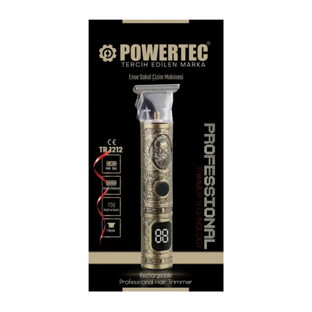 Powertec 1212 Sakal Kesim MakinesiPowertec