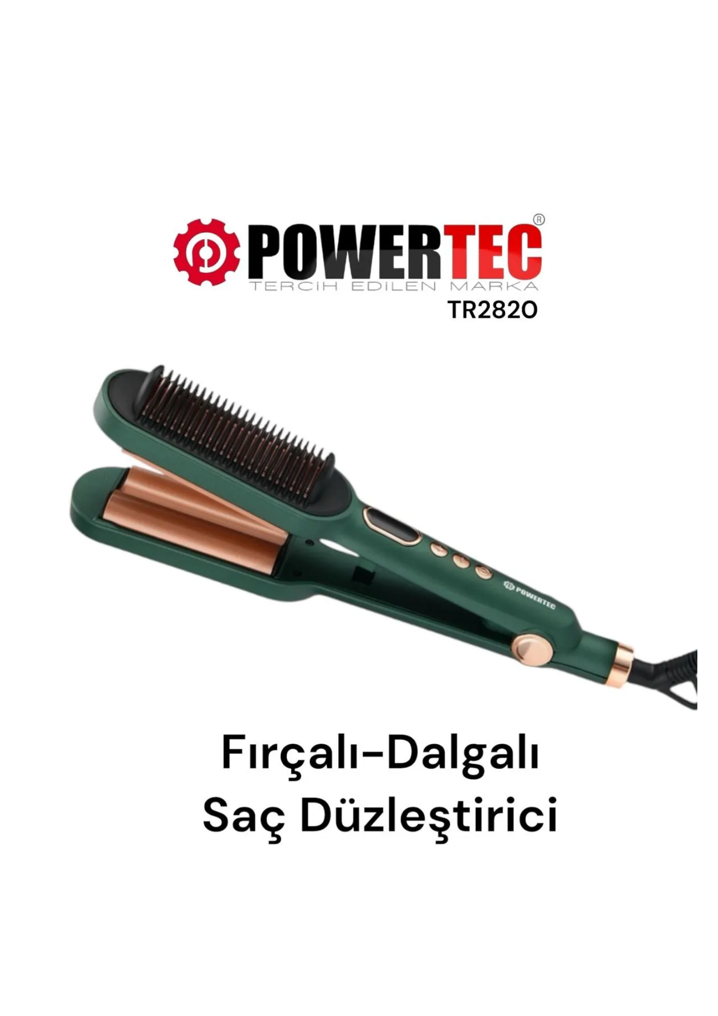 Powertec 2820 Dalgalı Saç DüzleştiriciPowertec