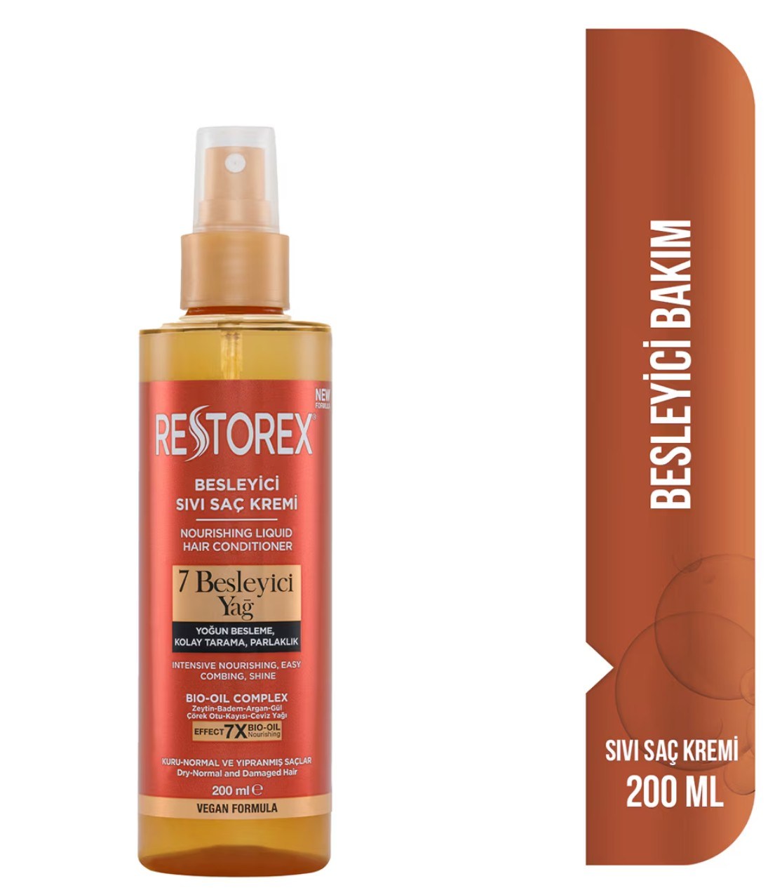 Restorex Sıvı Saç Kremi 7 Besleyici Yağ 200 MlRESTOREX