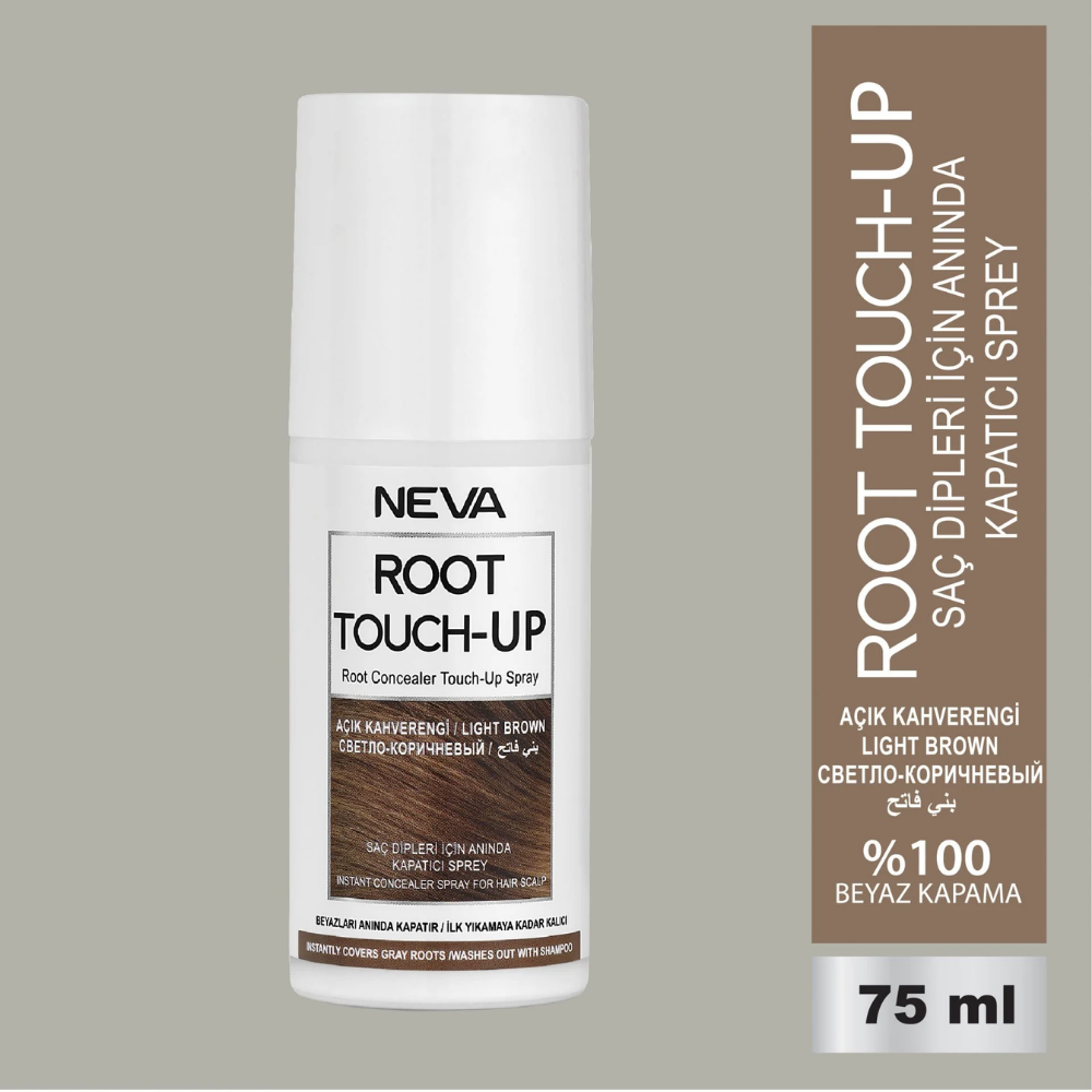 Root Touch-up Sprey Açık Kahve 75 MlNeva
