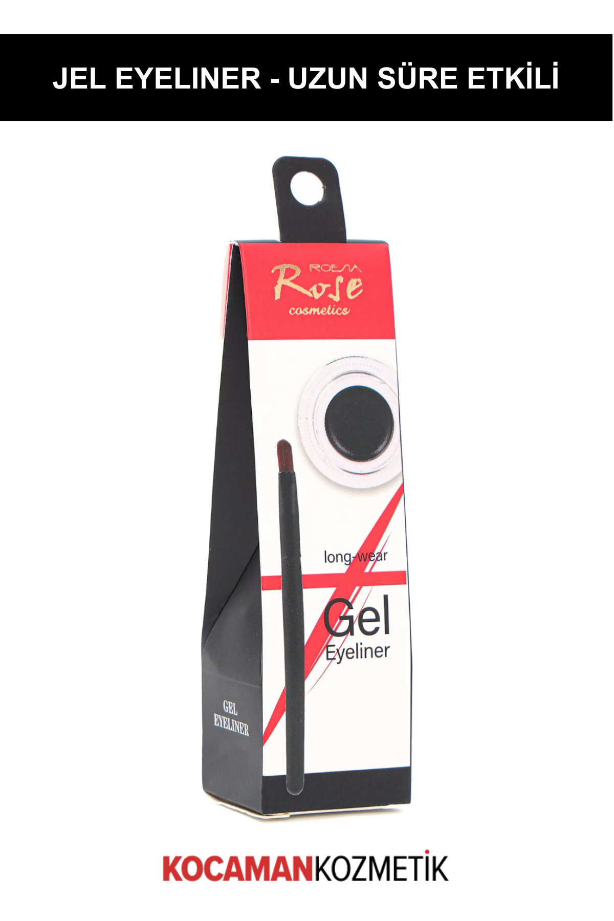 Rose Jel Eyeliner Siyah 9670Rose