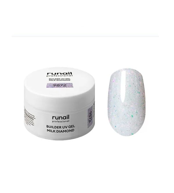 Runail Builder Uv Gel Milk Diamond 9872 15 GrRunail