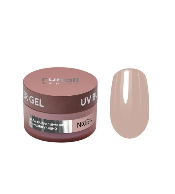 Runail Expert Builder Gel No: 124 50 Gr - Protez Tırnak JeliRunail