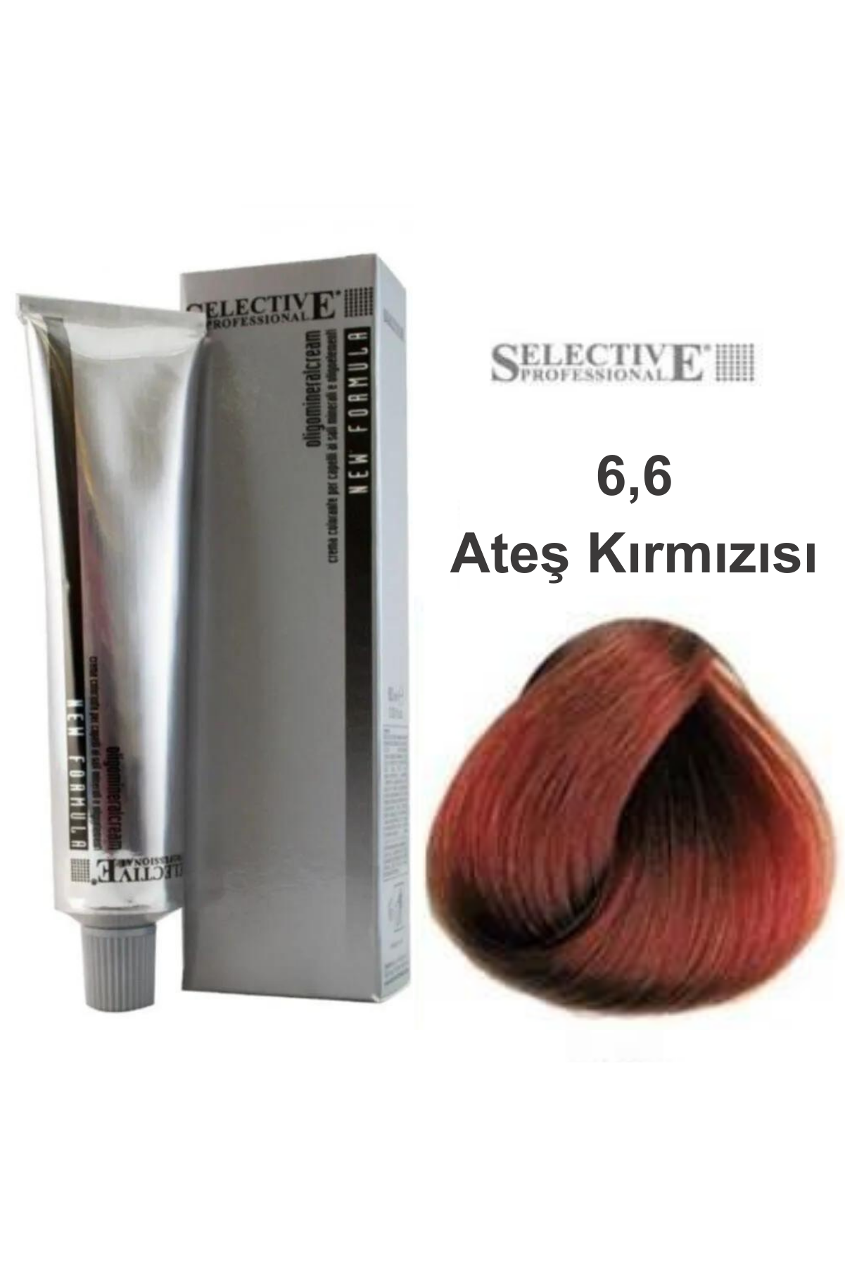 Selective Saç Boyası 6.6 Ateş Kırmızısı 60 MlSelective