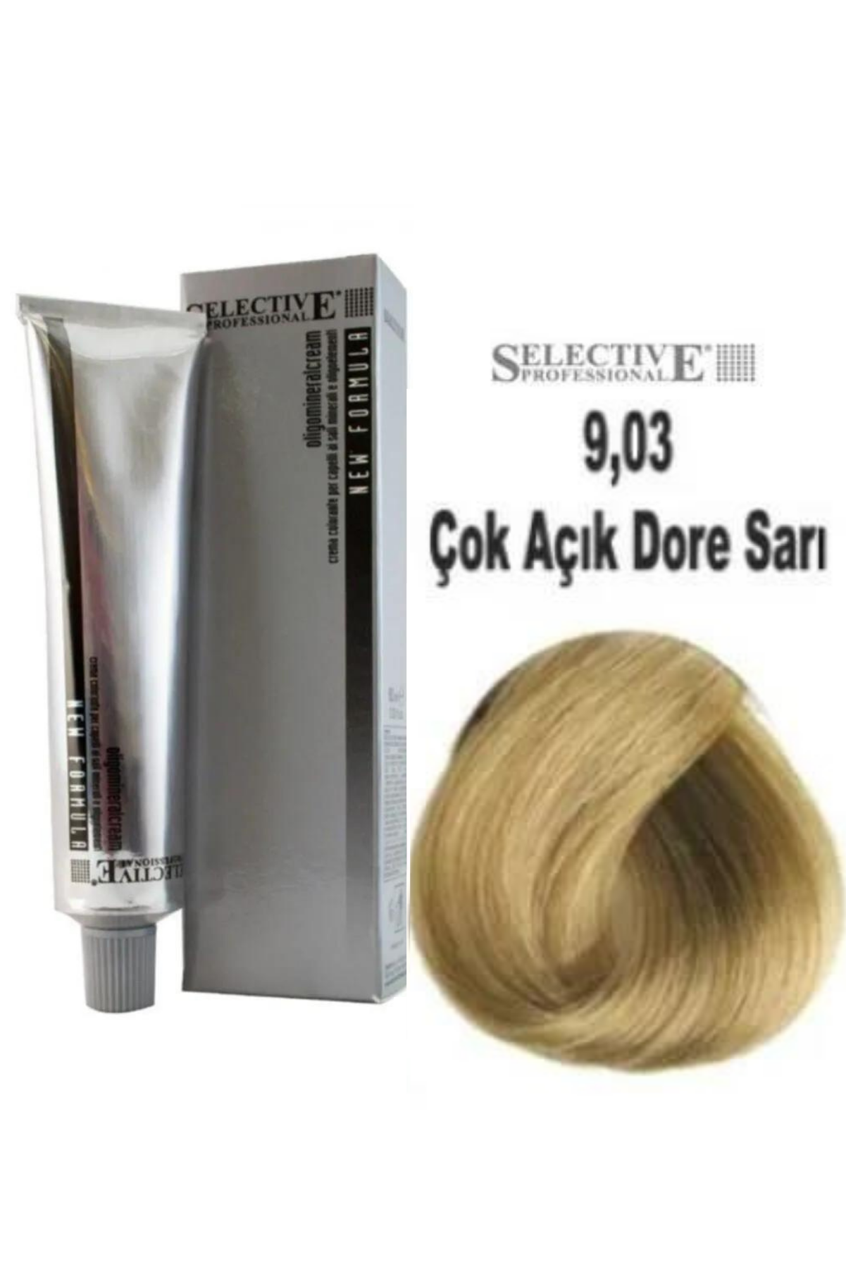 Selective Saç Boyası 9.03 Çok Açık Dore Sarı 60 MlSelective