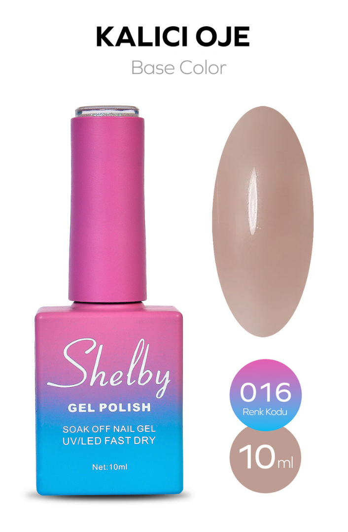 Shelby Kalıcı Oje No: 016 10 Ml - Klasik SeriShelby