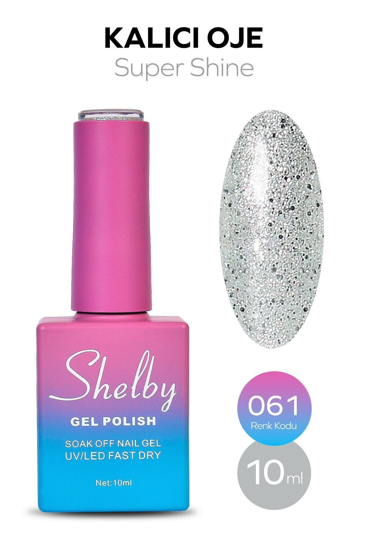 Shelby Kalıcı Oje No: 061 10 Ml - Klasik SeriShelby