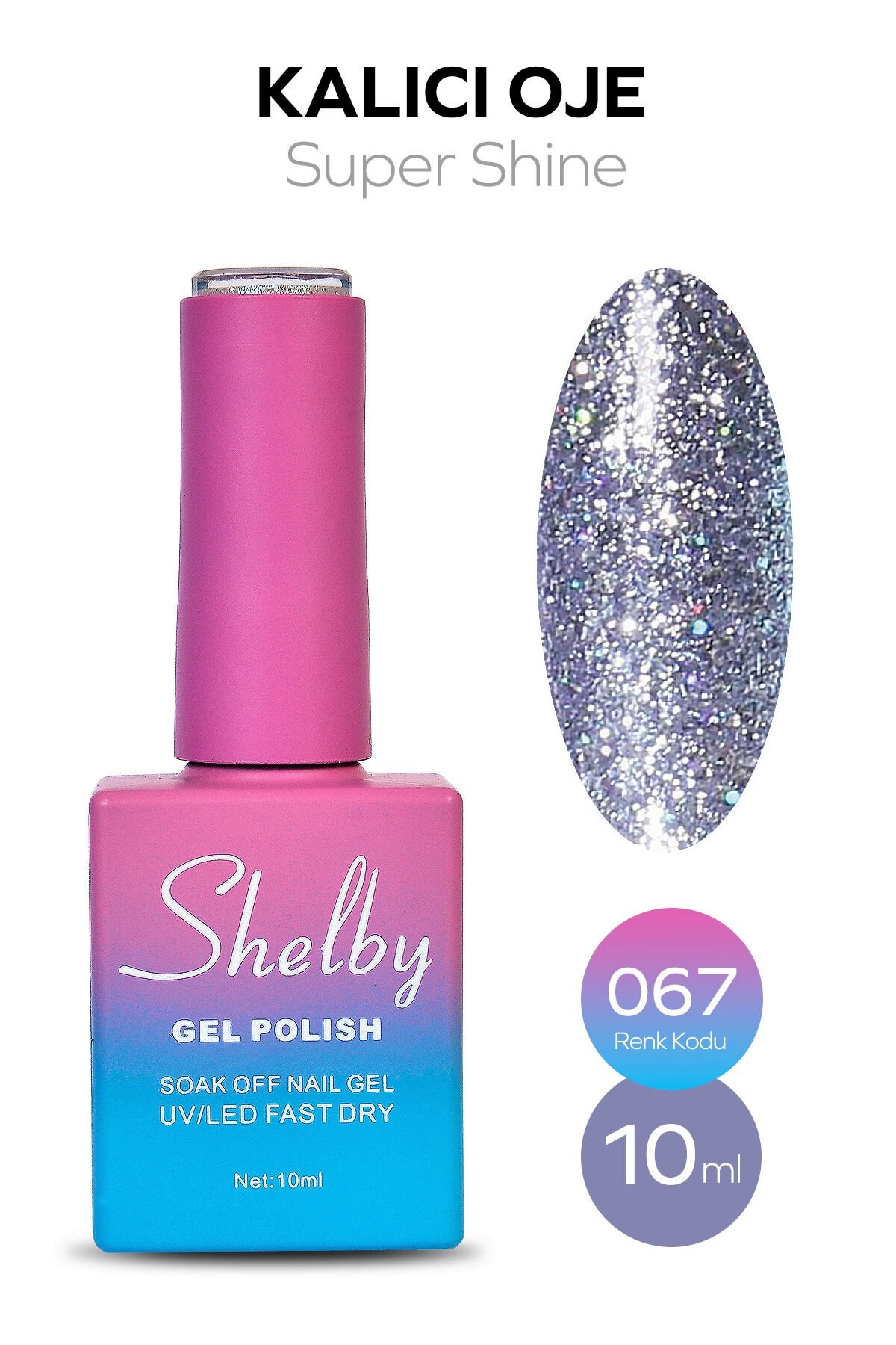 Shelby Kalıcı Oje No: 067 10 Ml - Klasik SeriShelby