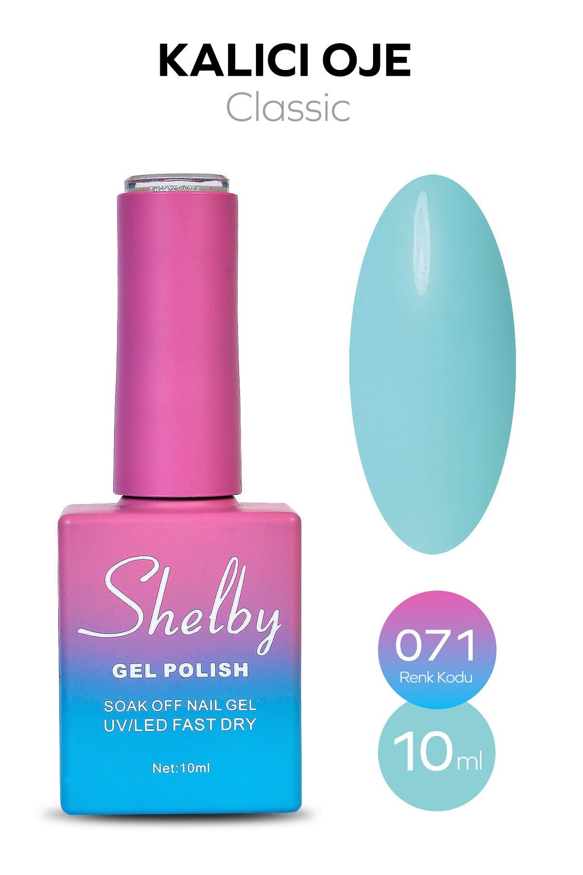 Shelby Kalıcı Oje No: 071 10 Ml - Klasik SeriShelby