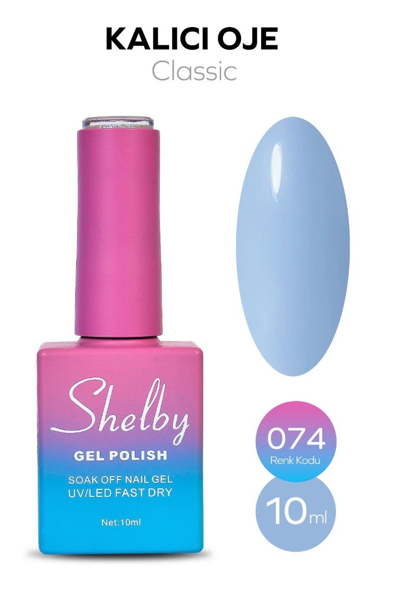 Shelby Kalıcı Oje No: 074 10 Ml - Klasik SeriShelby