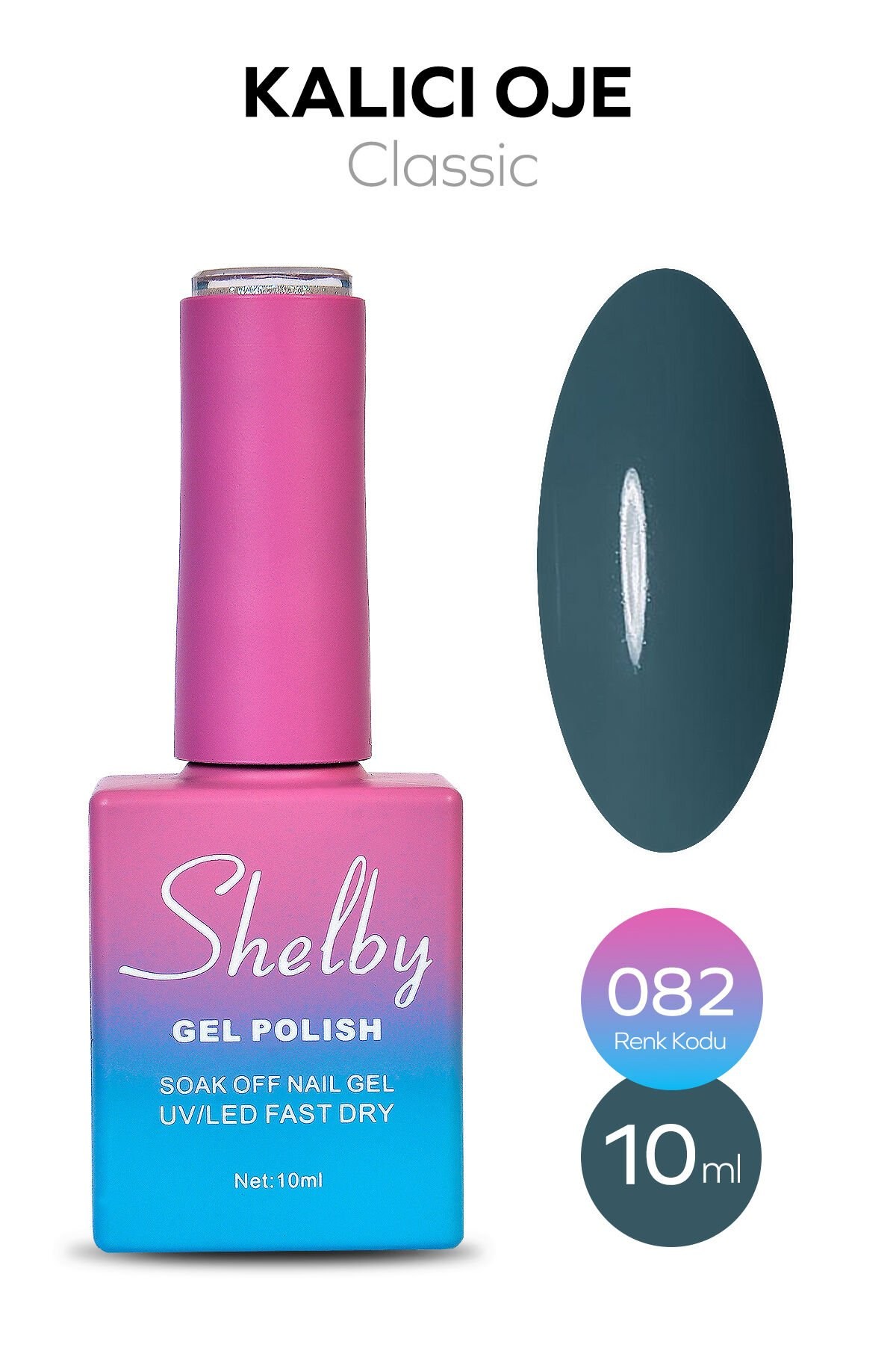 Shelby Kalıcı Oje No: 082 10 Ml - Klasik SeriShelby