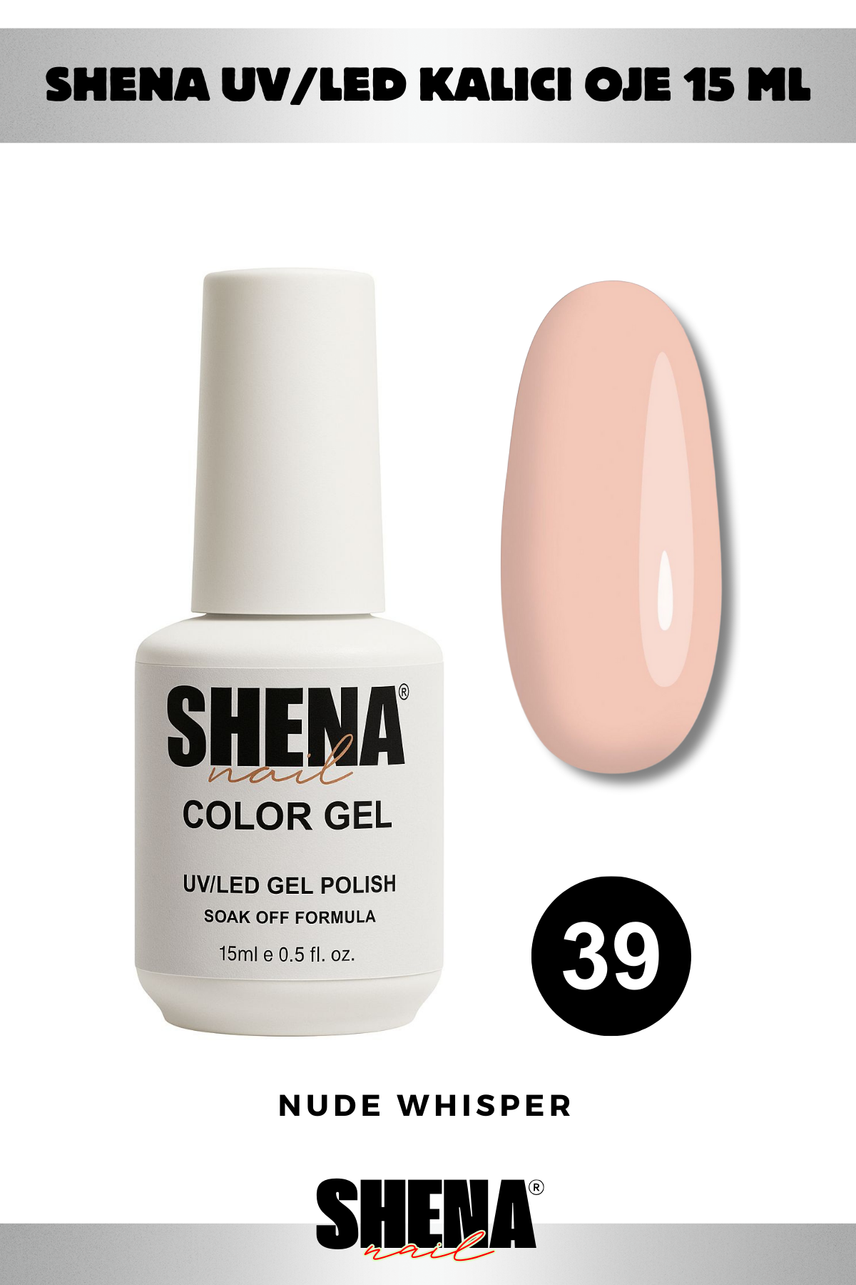 Shena Kalıcı Oje Gel Polish 15 Ml 039Shena