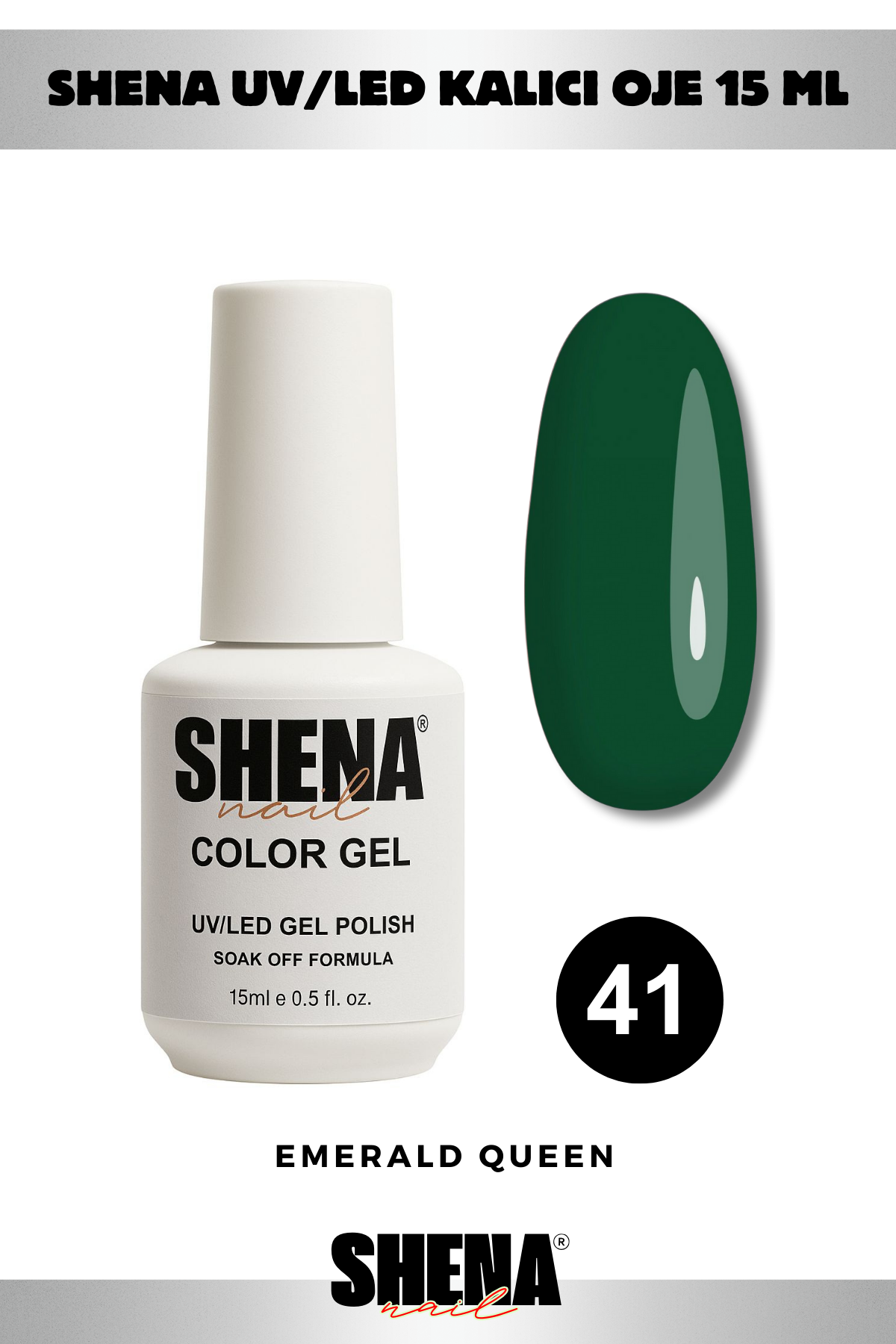 Shena Kalıcı Oje Gel Polish 15 Ml 041Shena