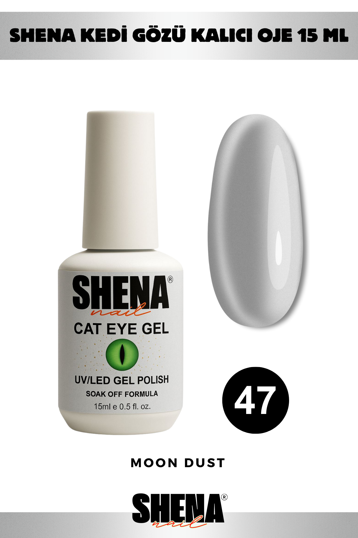 Shena Kalıcı Oje Gel Polish 15 Ml 047Shena