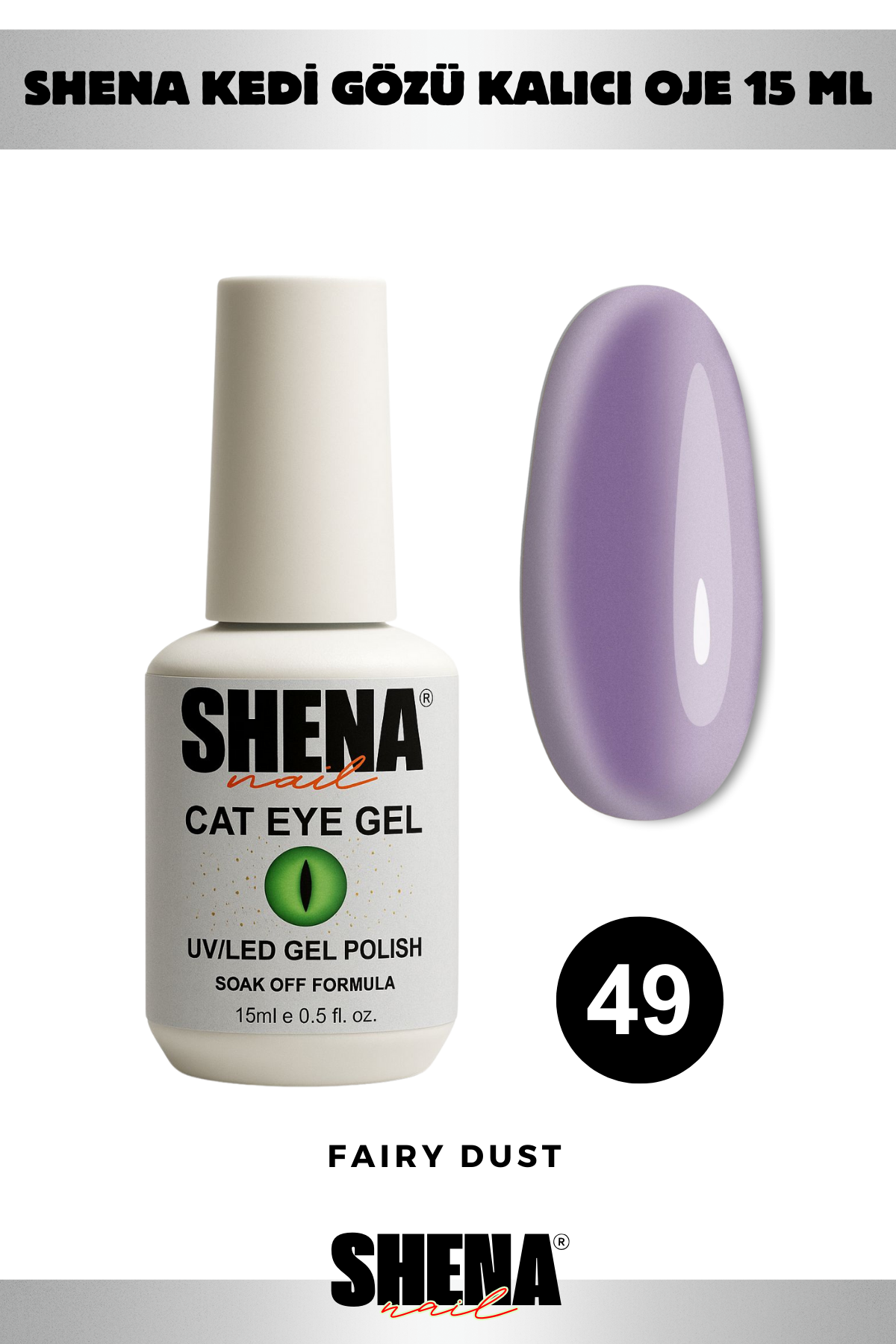 Shena Kalıcı Oje Gel Polish 15 Ml 049Shena