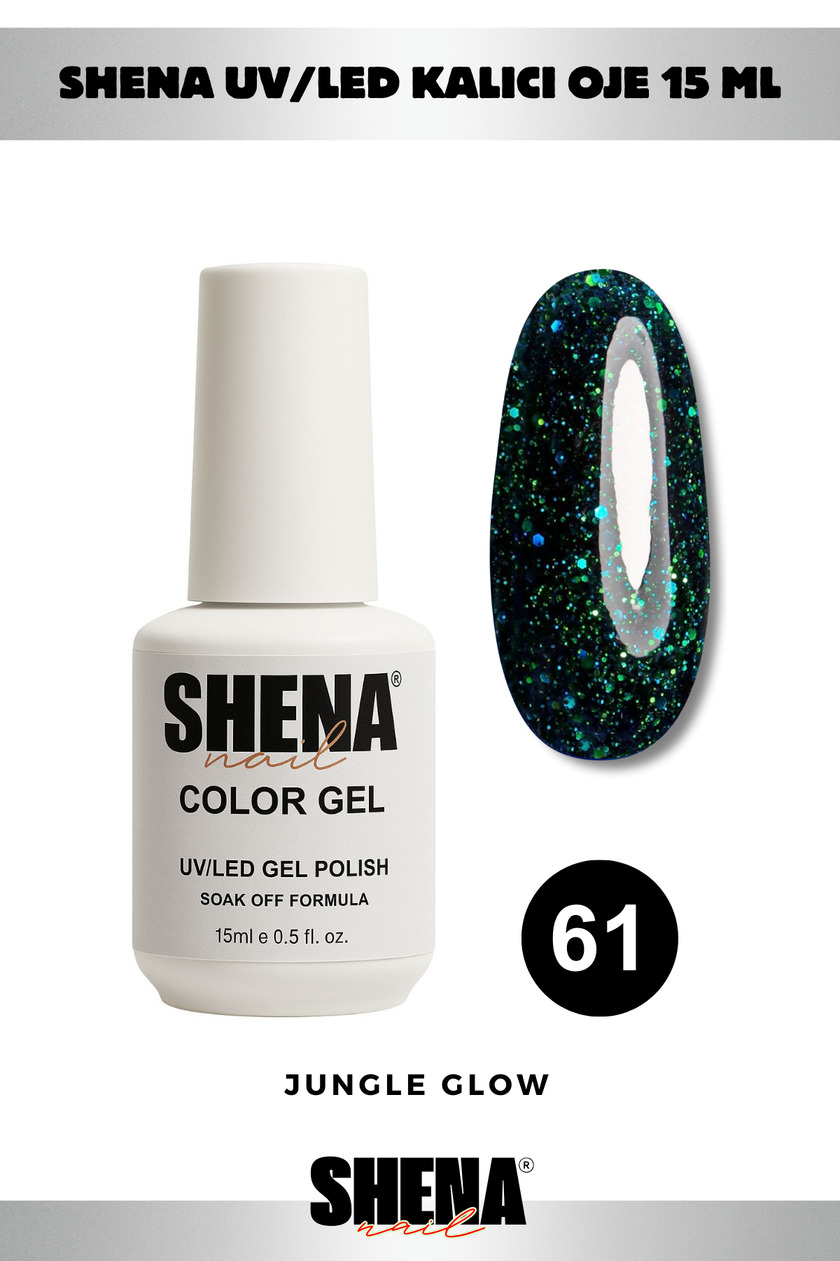 Shena Kalıcı Oje Gel Polish 15 Ml 061Shena