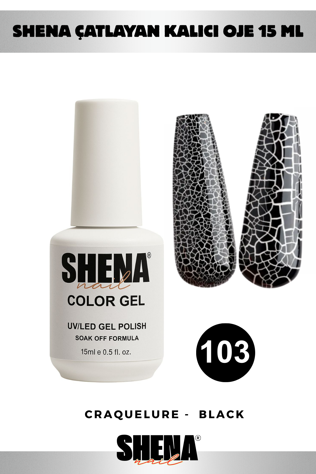 Shena Kalıcı Oje Gel Polish 15 Ml 103Shena