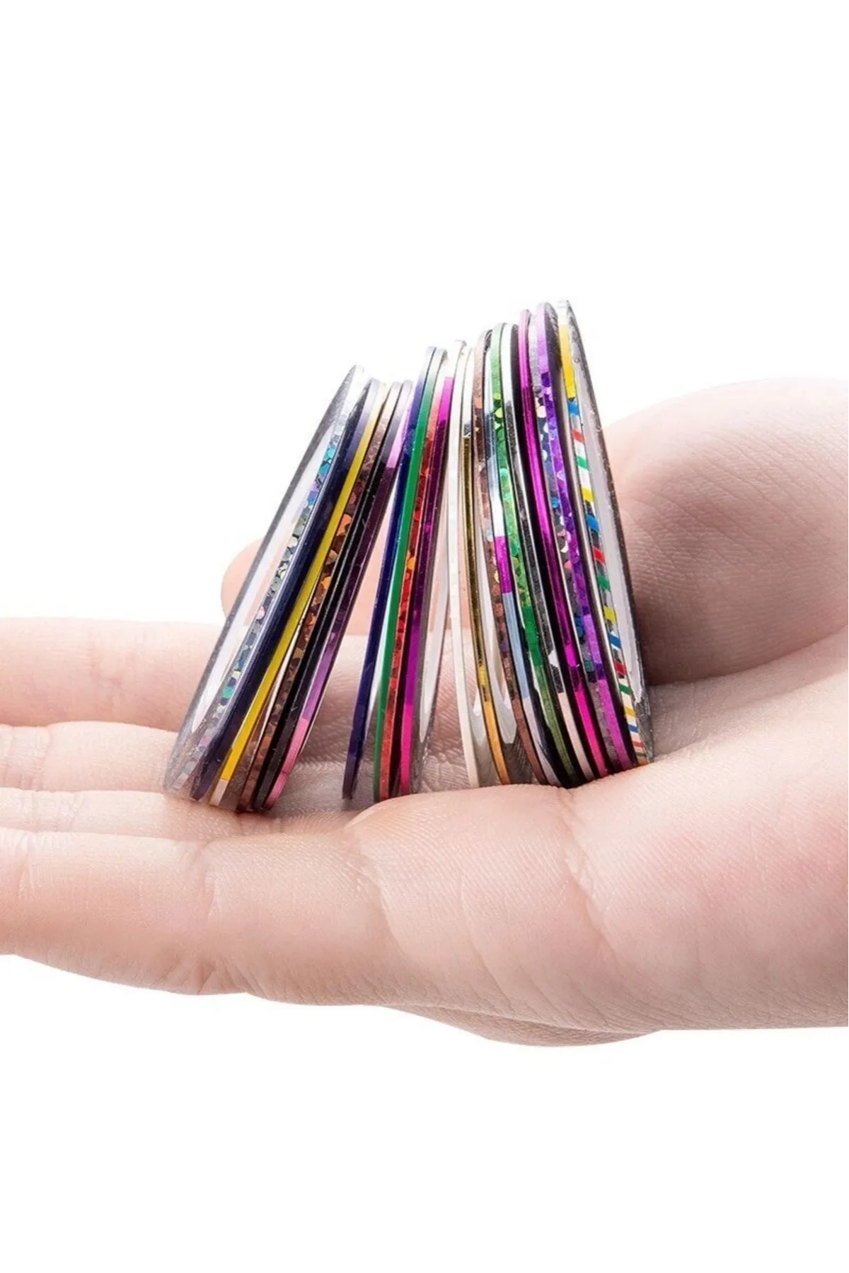 Shena Nail Tırnak Süs Şerit Bant 10luShena