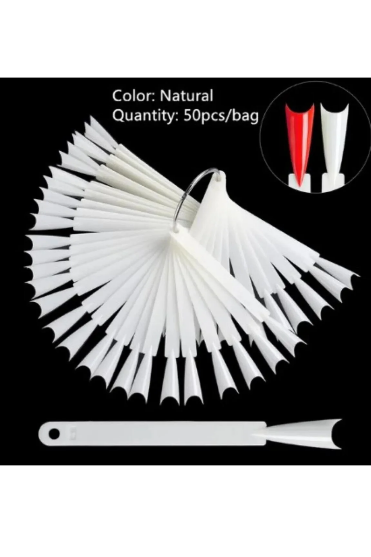Shena Tırnak Kartelası Ters Uç 50liShena