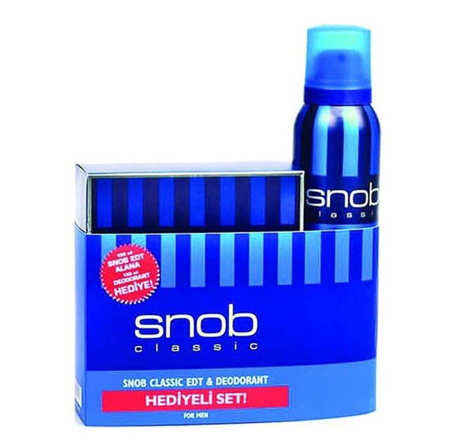Snob Edt. + Deo SetSnob