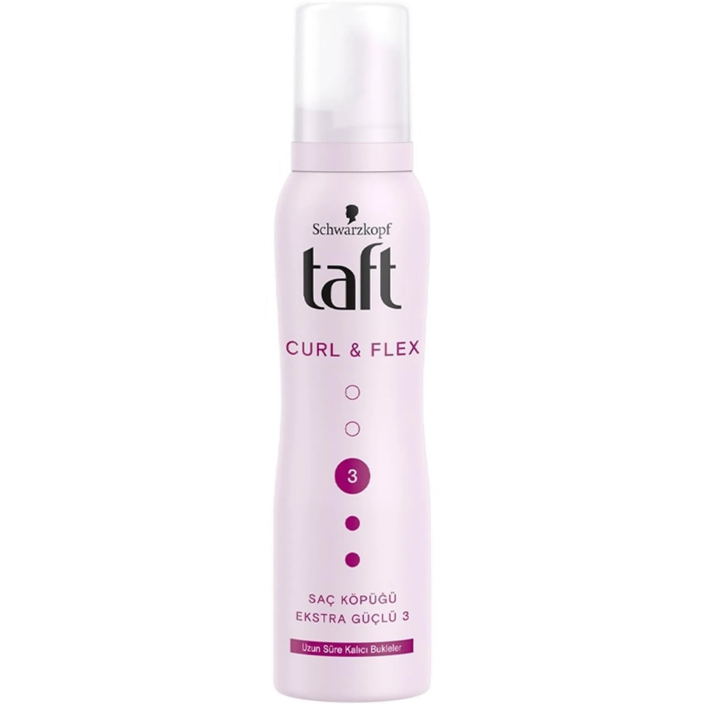 Taft Saç Köpüğü Curl&Flex 200 MlTaft