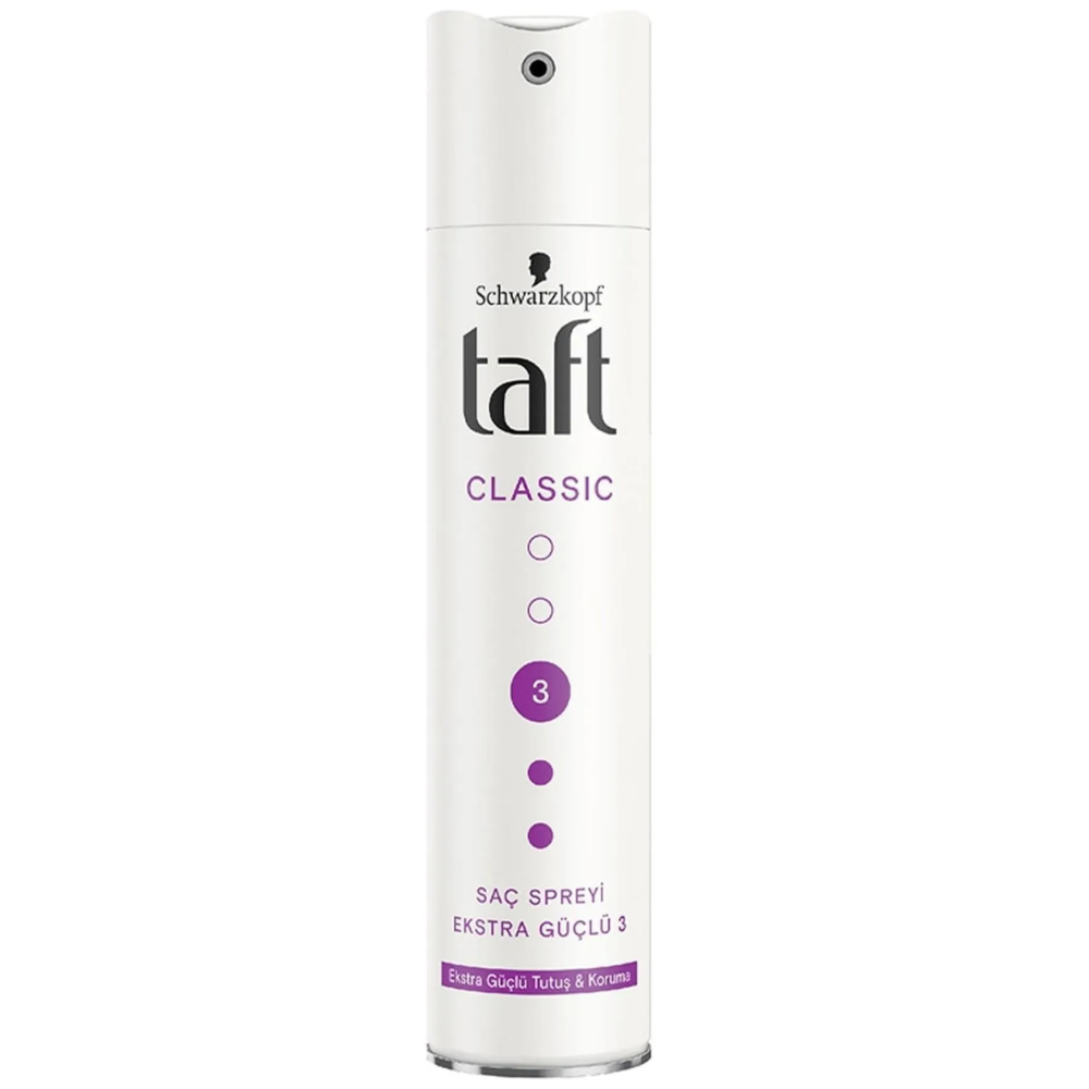 Taft Saç Spreyi Ekstra Güçlü Beyaz 250 MlTaft